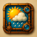 icon_weather_sun_steampunk icon preview