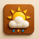 icon_weather_sun_wooden icon preview