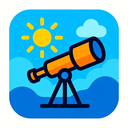 icon_weather_telescope_abstract icon preview