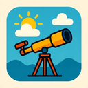 icon_weather_telescope_classic icon preview