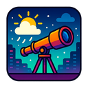 icon_weather_telescope_cyberpunk icon preview