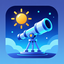 icon_weather_telescope_futuristic icon preview