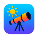 icon_weather_telescope_gradient icon preview