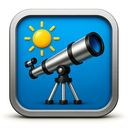 icon_weather_telescope_metallic icon preview