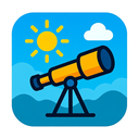icon_weather_telescope_modern icon preview