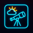icon_weather_telescope_neon icon preview