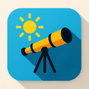 icon_weather_telescope_shadow_effect icon preview