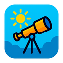 icon_weather_telescope_sharp_edges icon preview