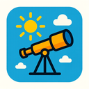 icon_weather_telescope_symmetrical icon preview