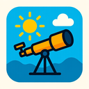 icon_weather_telescope_technical icon preview