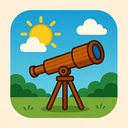 icon_weather_telescope_wooden icon preview
