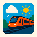 icon_weather_train_bold icon preview