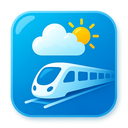 icon_weather_train_glassy icon preview