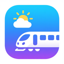 icon_weather_train_gradient icon preview