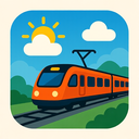 icon_weather_train_iconic icon preview