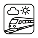 icon_weather_train_minimal_outline icon preview