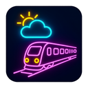 icon_weather_train_neon icon preview