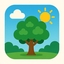 icon_weather_tree_filled icon preview