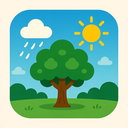icon_weather_tree_iconic icon preview