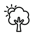 icon_weather_tree_line_art icon preview