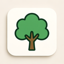 icon_weather_tree_minimalist icon preview
