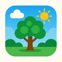 icon_weather_tree_modern icon preview