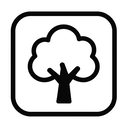 icon_weather_tree_monochrome icon preview