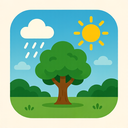 icon_weather_tree_organic icon preview