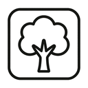 icon_weather_tree_outline icon preview