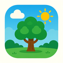 icon_weather_tree_rounded icon preview