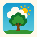 icon_weather_tree_symmetrical icon preview