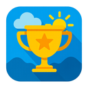 icon_weather_trophy_flat_design icon preview