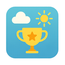icon_weather_trophy_flat_pastel icon preview