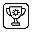 icon_weather_trophy_monochrome icon preview