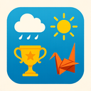 icon_weather_trophy_origami icon preview