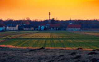 Free download 01.03.2017 / Nice sunset view towards Bakovci free photo or picture to be edited with GIMP online image editor