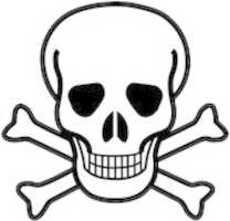 Free download 1066px Skull And Crossbones.svg free photo or picture to be edited with GIMP online image editor