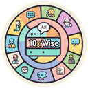 10xWise Multi AI Chat  screen for extension Chrome web store in OffiDocs Chromium