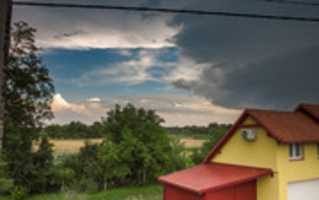 Free download 11.07.2017 / Stormy sky / taken from Bakovci free photo or picture to be edited with GIMP online image editor