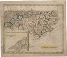 Free download 1812 Map Of North Carolina With County Divisions By S Lewis free photo or picture to be edited with GIMP online image editor