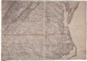 Free download 1865 Map Of Northern North Carolina And Southern Virginia By US Coastal Survey free photo or picture to be edited with GIMP online image editor