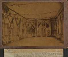 Free download (1889) Sala de baile da Ilha Fiscal preparada para a festa de 9 de novembro de 1889, em honra da Marinha chilena - Marc Ferrez free photo or picture to be edited with GIMP online image editor