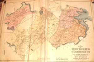 Free download 1899_Bromley_Map_of_Jamaica_Plain free photo or picture to be edited with GIMP online image editor