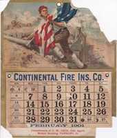 Free download 1901 Kecks Insurance Calendar Fairbury, Illinois free photo or picture to be edited with GIMP online image editor