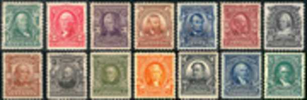 Free download 1902-1951 U.S. Postage Stamps free photo or picture to be edited with GIMP online image editor