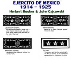 Free picture 1914 - 1925 Ejercito de Mexico to be edited by GIMP online free image editor by OffiDocs