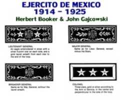 Unduh gratis 1914 - 1925 Ejercito de Mexico foto atau gambar gratis untuk diedit dengan editor gambar online GIMP