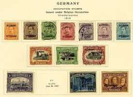 Free download 1919-1921 Postage Stamps of Belgium free photo or picture to be edited with GIMP online image editor