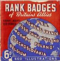 Free download (1943) Rank Badges of Britains Allies free photo or picture to be edited with GIMP online image editor