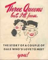 Free download (1944) Three Queens, But Ill Pass! free photo or picture to be edited with GIMP online image editor